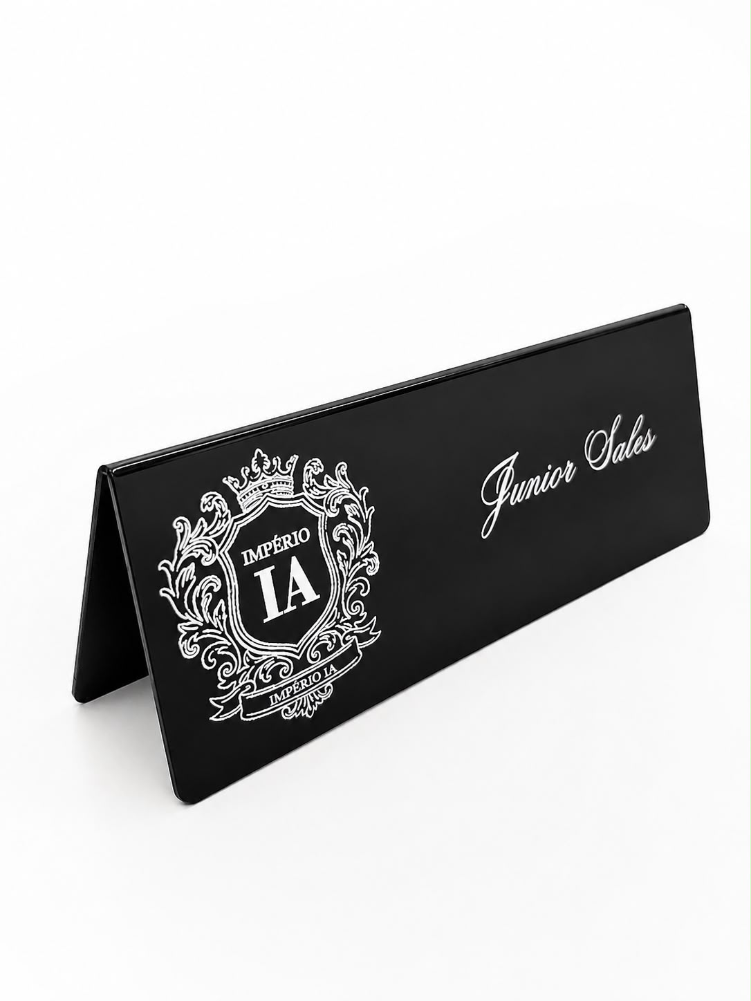 Placa de mesa personalizada